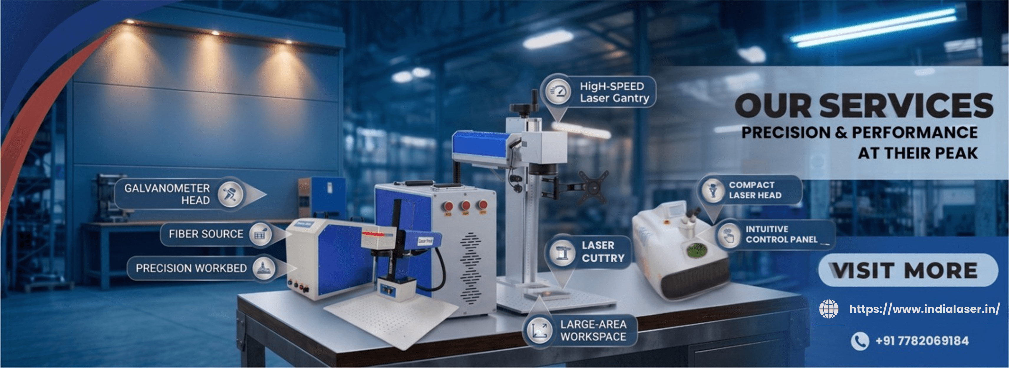 Indialaser laser machine services - installation, AMC, and support across India